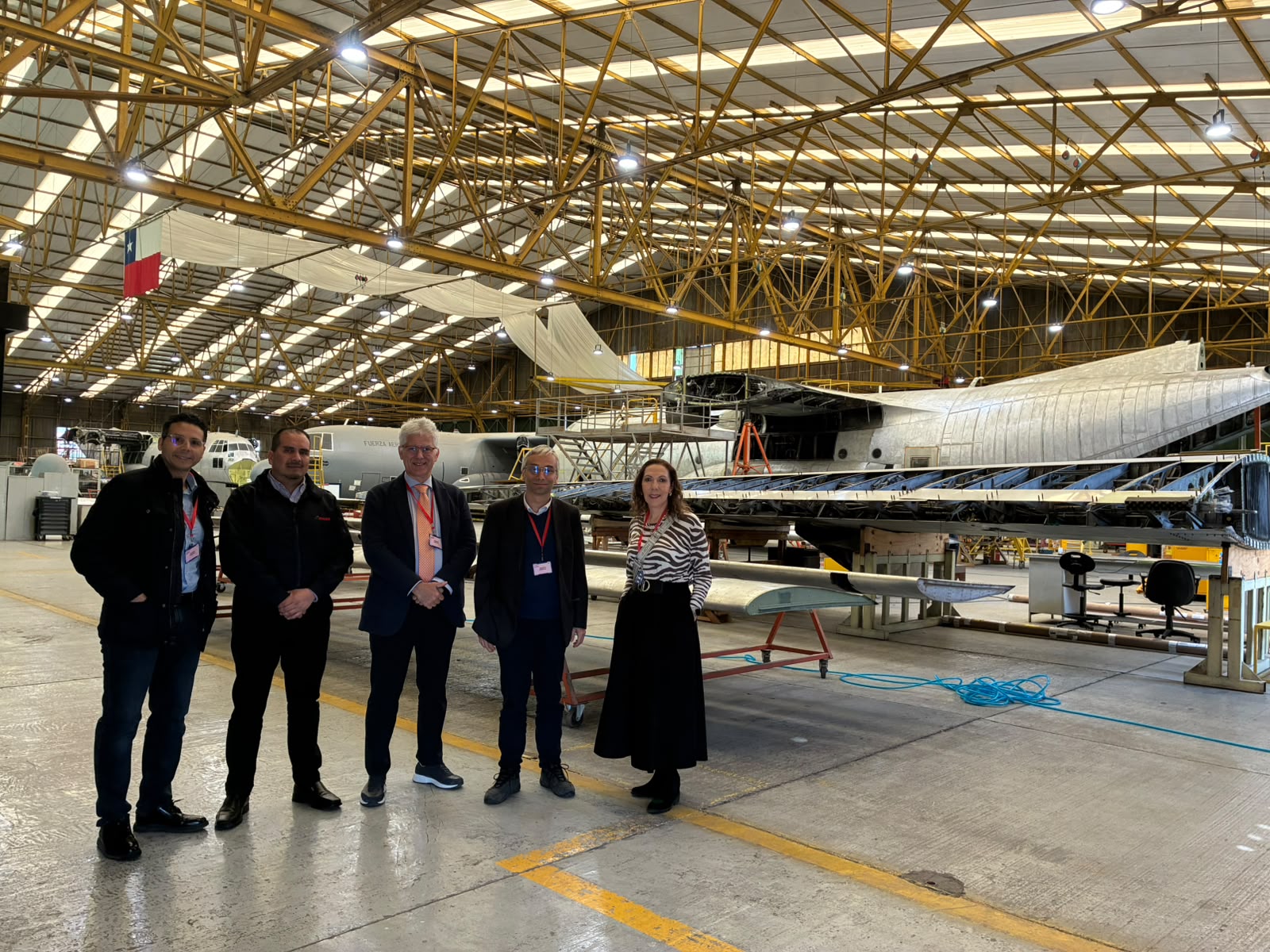 DELEGACIÓN DE PROCHILE VISITA ENAER PARA POTENCIAR LA PROMOCIÓN INTERNACIONAL DE SUS CAPACIDADES AERONÁUTICAS